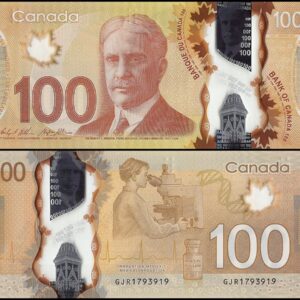 Buy Counterfeit 100 Canadian Dollar Banknotes (100 CAD)