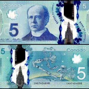 Buy Counterfeit 5 Canadian Dollar Banknotes (5 CAD